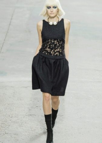 Chanel dress with pearl embellishment