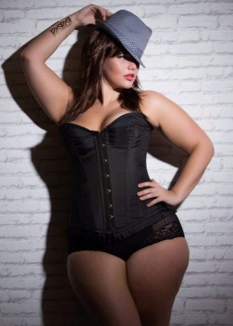 Corrective underwear (corset) for a long dress for a fat girl