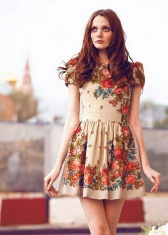 Short Russian dress