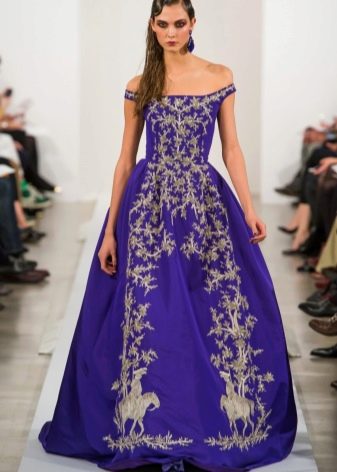 Acai embroidered dress