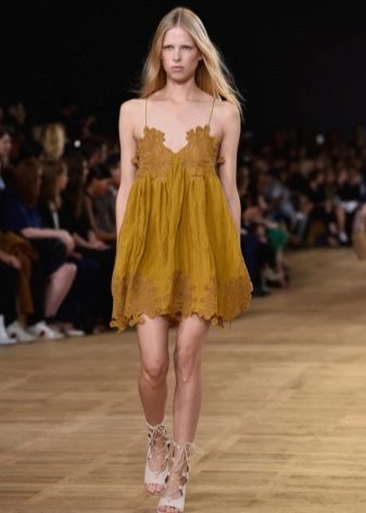 Oak Buff Dress
