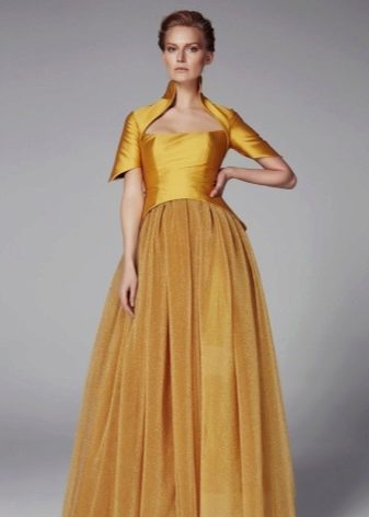 Oak yellow dress