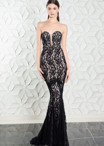 Mermaid Open Guipure Dress