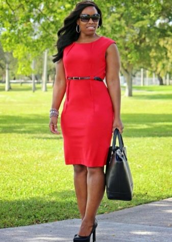 Sheath dress for overweight girls