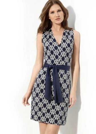Natural material casual dress
