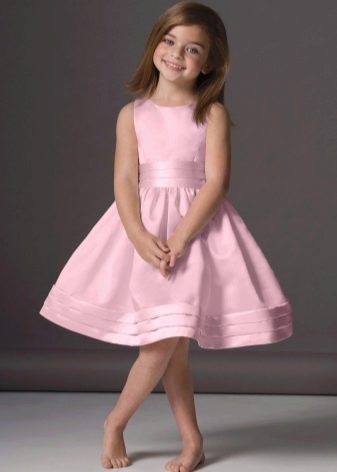 Fluffy dress for overweight girls