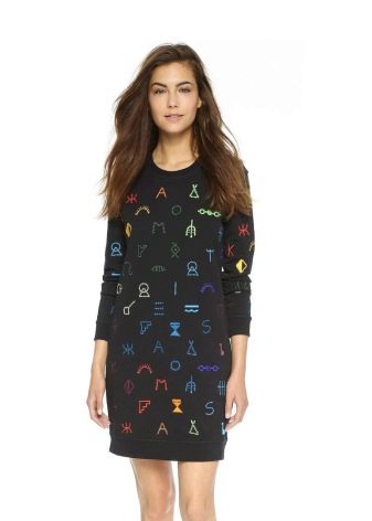 dress from footer Kenzo