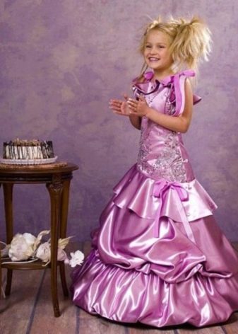 Graduation dress for kindergarten purple