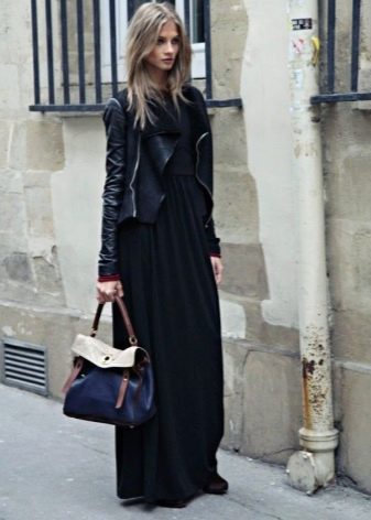 Long semi-sun skirt for autumn-spring