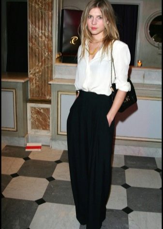 long straight skirt