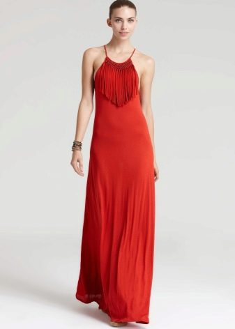 Fringe Chest Dress