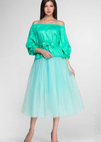 delicate skirt-sun from tulle
