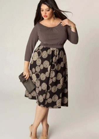 skirt with elastic for full