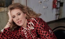 Червено червило и честна преса: Ксения Собчак се показа в цялата си слава без филтри