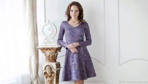 Dress with a half-sun skirt - flirty notes in the image