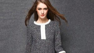 Tweed dresses - an elegant business look