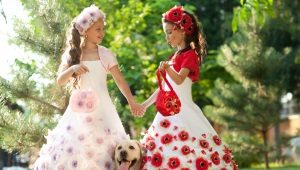 Luxurious fluffy dress for a girl: give the baby the image of a princess
