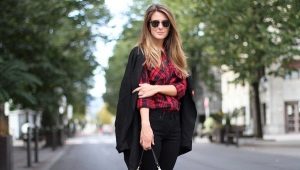 Red check shirts