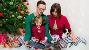 Matching pajamas for the whole family