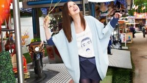 Batwing sleeve coat