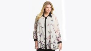 Chiffon tunics for full