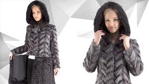 Transformer fur coat