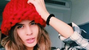 Chunky knit hat