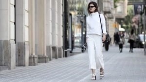 White sandals