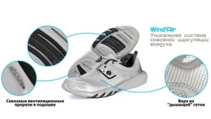 Breathable sneakers