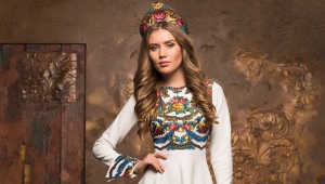 Folklore style in clothes