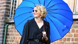 Women's umbrella-cane