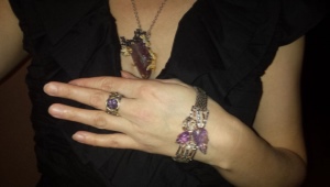 Amethyst bracelet
