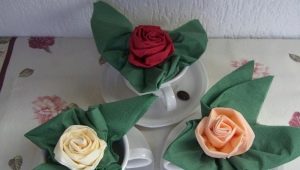 How to beautifully fold paper napkins in a napkin holder?