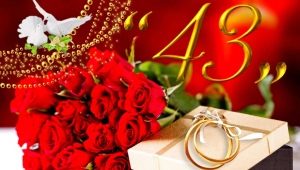 How to choose a gift for 43 years of marriage from the wedding day?