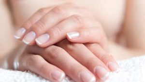 French manicure rules for short nails with shellac