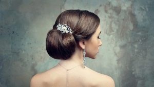 Collected hairstyles for the wedding: beautiful tall hairstyles with a veil, tiara and crown