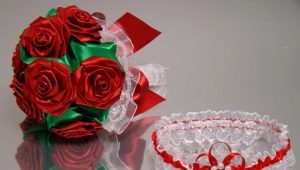 Wedding bouquet of ribbons: DIY making and design ideas