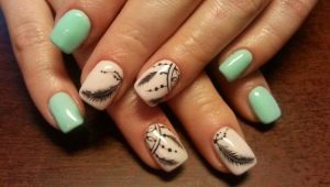 Boho manicure design ideas