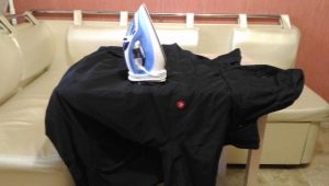 How to flatten the jacket correctly?