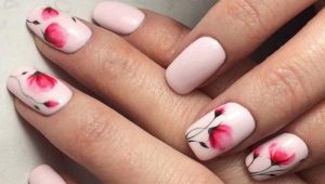 Manicure with flowers: design ideas and technique