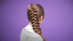How to weave a French braid the other way around?