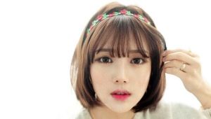 Korean bangs: features and technique