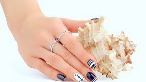 Vacation manicure: original ideas