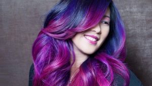 Purple hair dyes: who are they suitable for and how to use them?