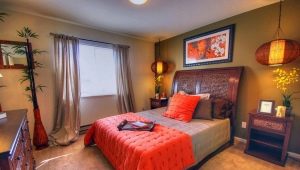 Feng Shui bed in the bedroom