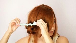 How to curl your hair with rags?