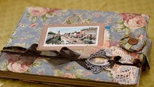 The subtleties of the design of notebooks using the scrapbooking technique