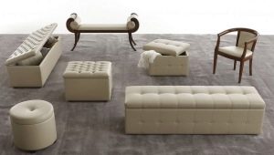 Banquets and benches in the bedroom: what are they and how to choose?