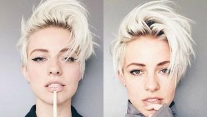 Blond for short hair: fashionable options and dyeing techniques