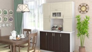 Kitchen buffet: types, selection and recommendations for placement